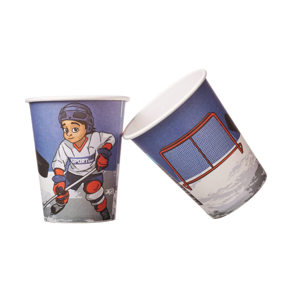 Paper cups Hockey dream 8 pcs