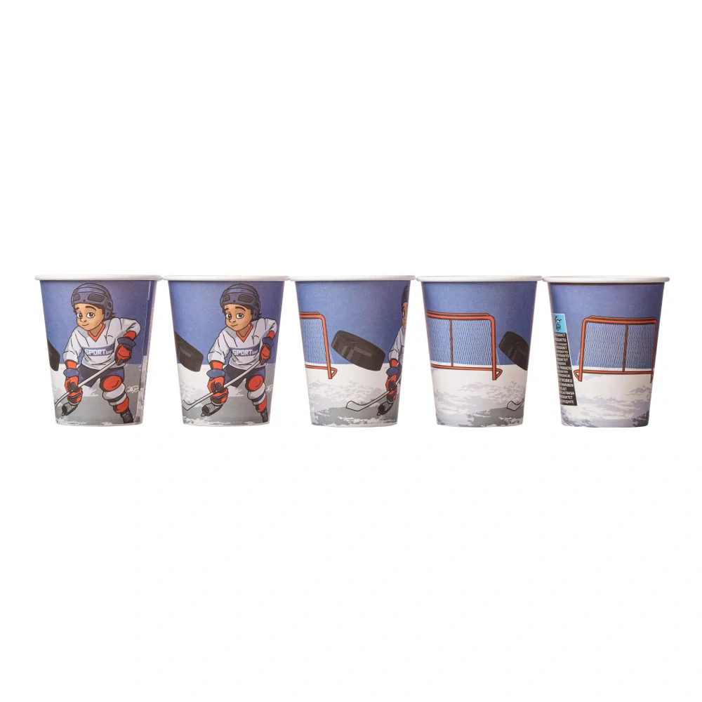 Paper cups Hockey dream 8 pcs